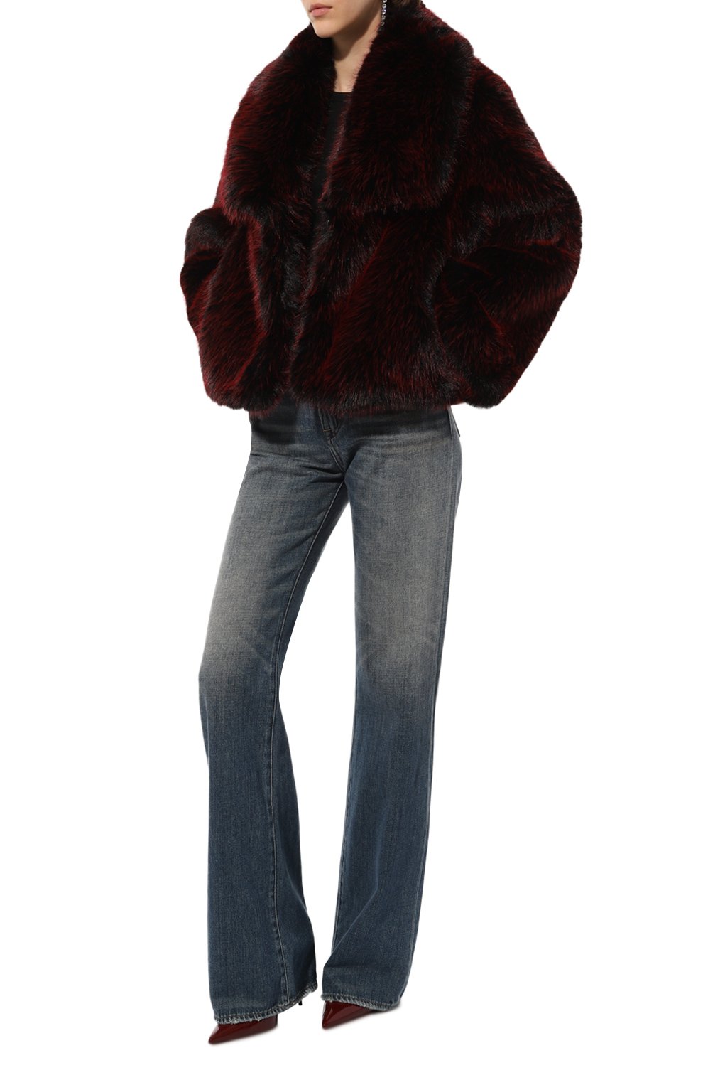 Шуба из экомеха BLUGIRL, арт. RF4165/E0905, фото 2