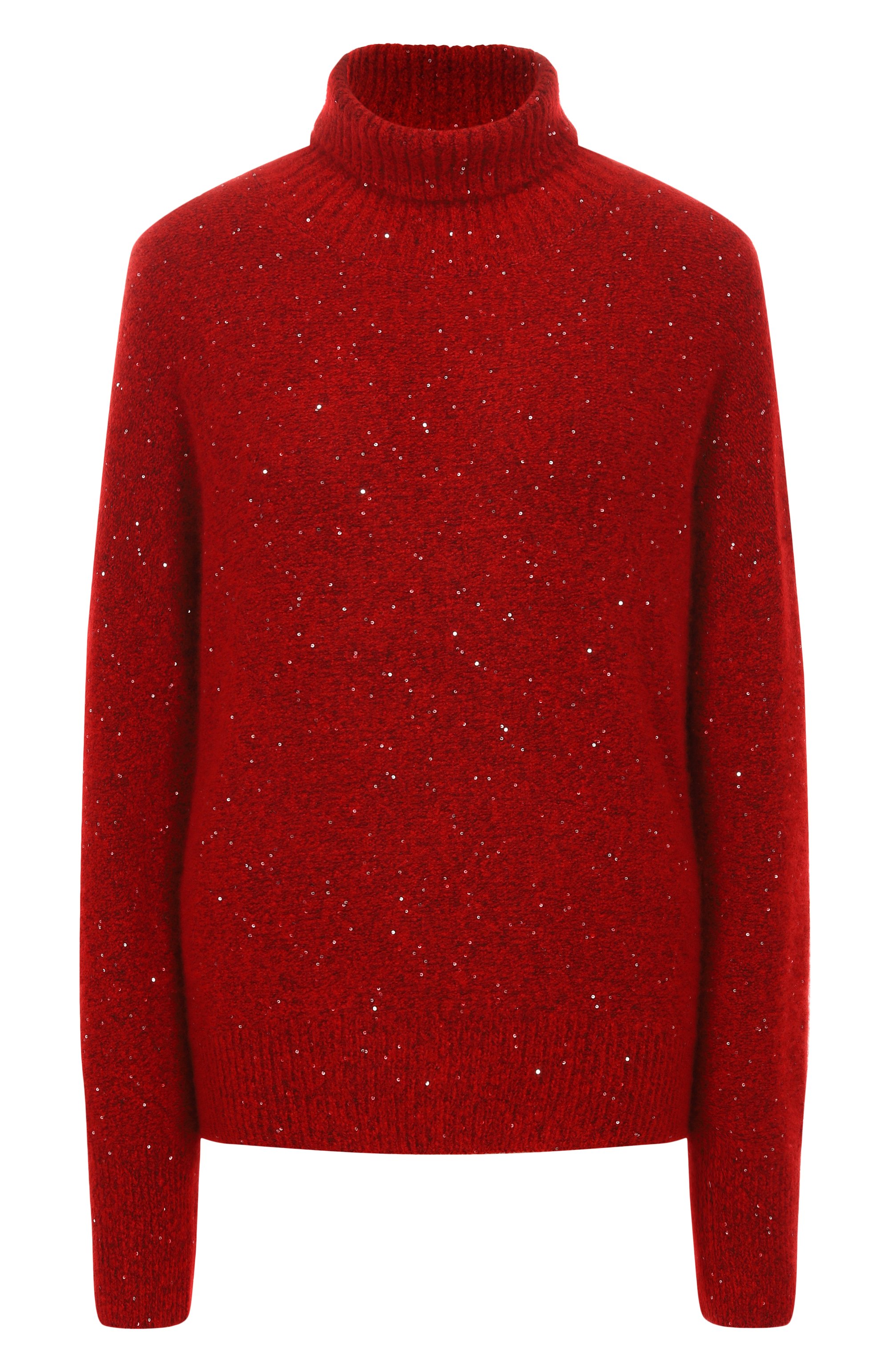 Свитер из кашемира и хлопка ADDICTED красного цвета по цене 65500 руб., арт. NY102-1, фото 1 Свитер из кашемира и хлопка ADDICTED, арт. NY102-1, фото 1