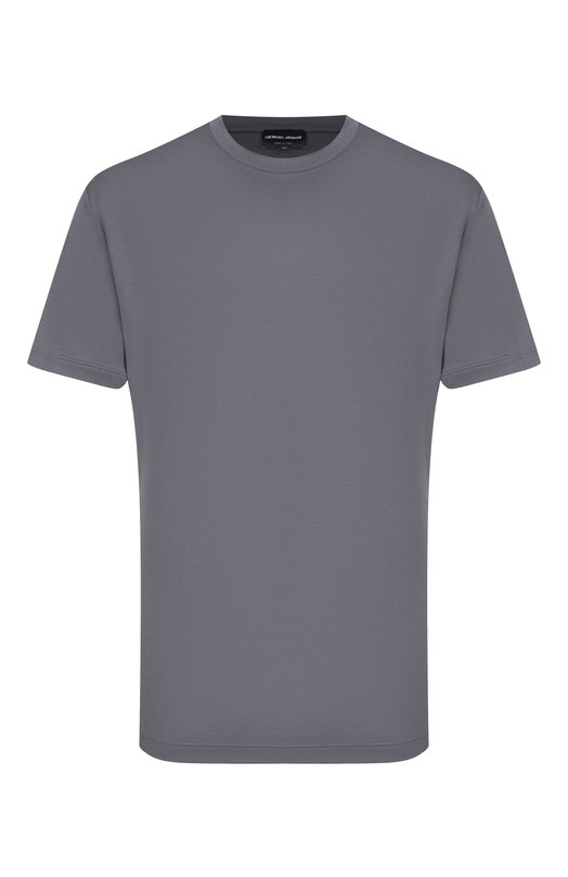 Хлопковая футболка Giorgio Armani 6LSM90/SJTKZ Серый 6LSM90/SJTKZ