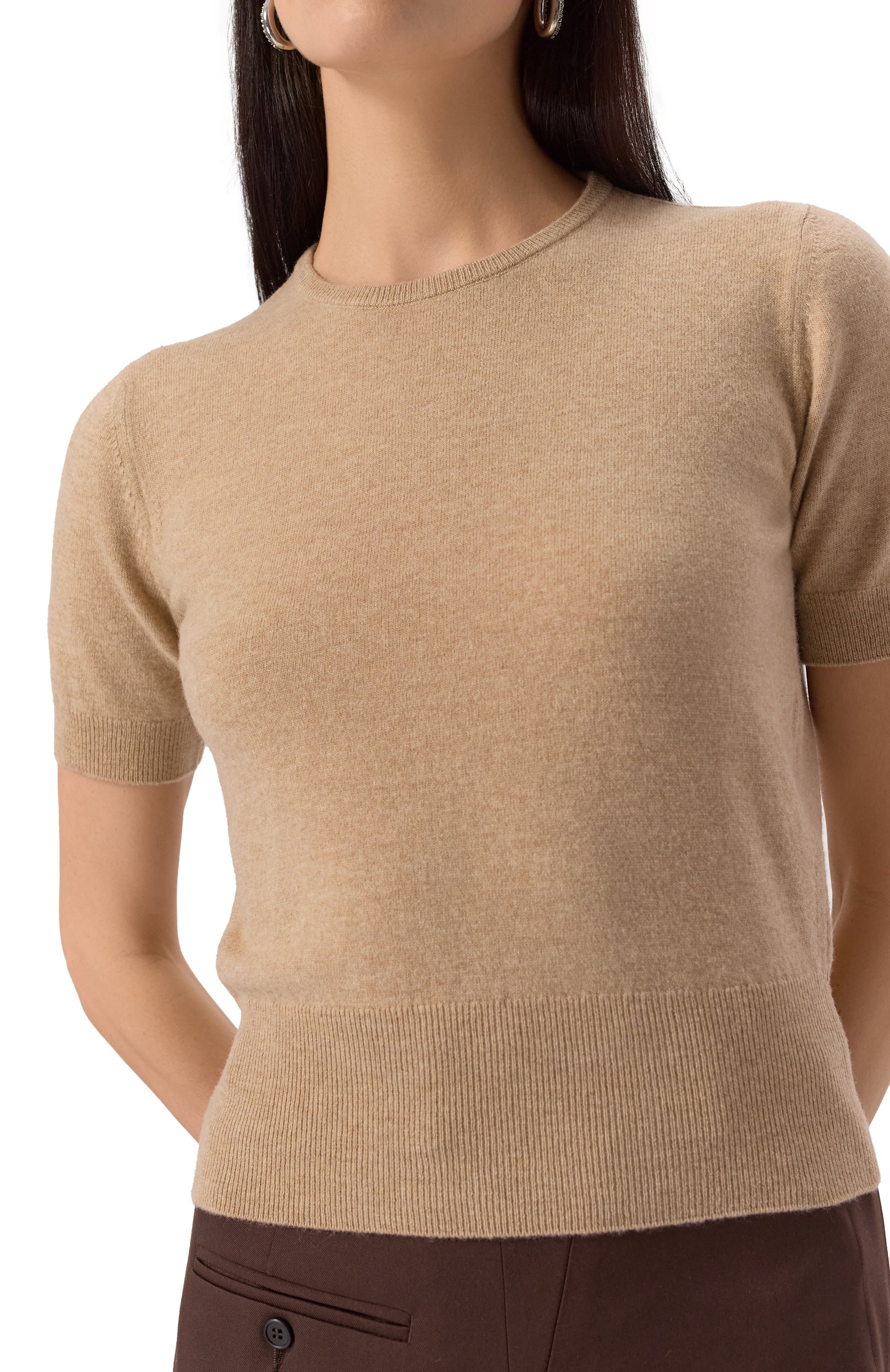 Шерстяной пуловер MAISON MARGIELA бежевого цвета по цене 79950 руб., арт. S51HL0018/M13090, фото 5 Шерстяной пуловер MAISON MARGIELA, арт. S51HL0018/M13090, фото 5