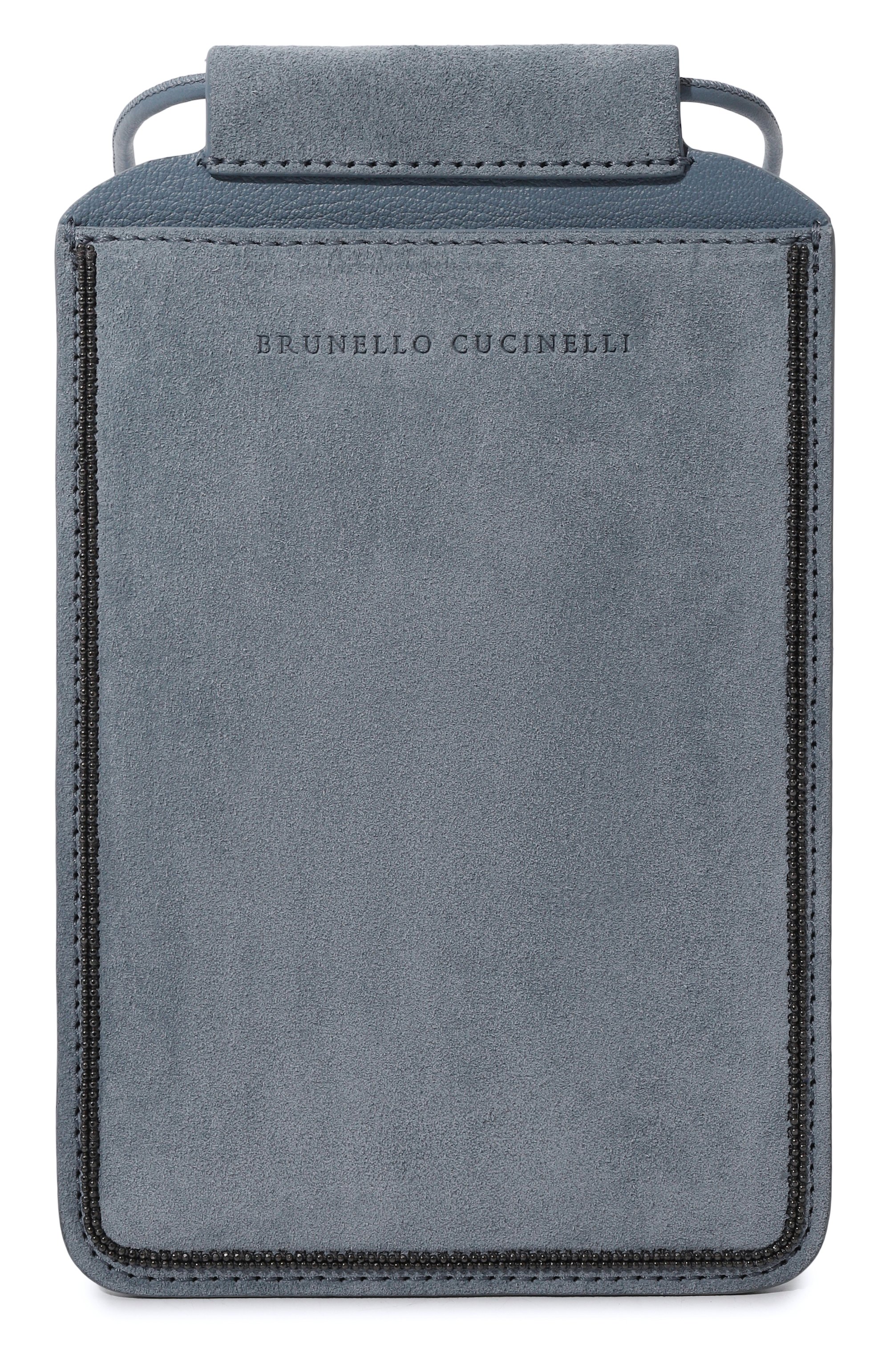 Замшевый чехол для телефона BRUNELLO CUCINELLI, арт. MWDLD2531, фото 1