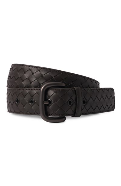 Мужской кожаный ремень BOTTEGA VENETA, арт. 173784/V47W0