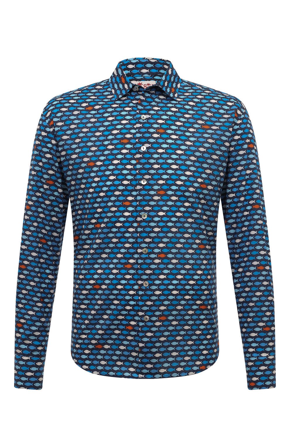 Хлопковая рубашка MC2 SAINT BARTH, арт. STBM/SIKELIA/01288F, фото 1