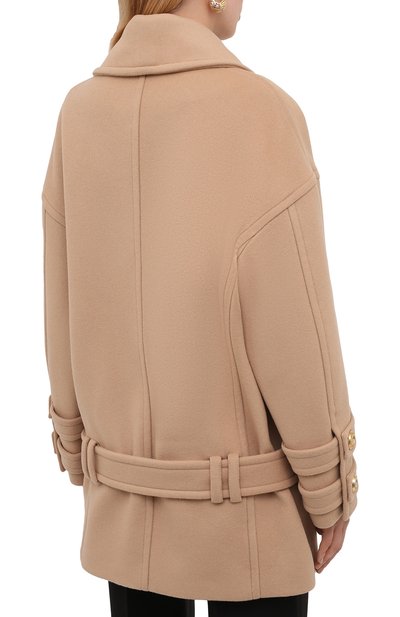 Шерстяное пальто BALMAIN, арт. WF1UA005/W006, фото 4