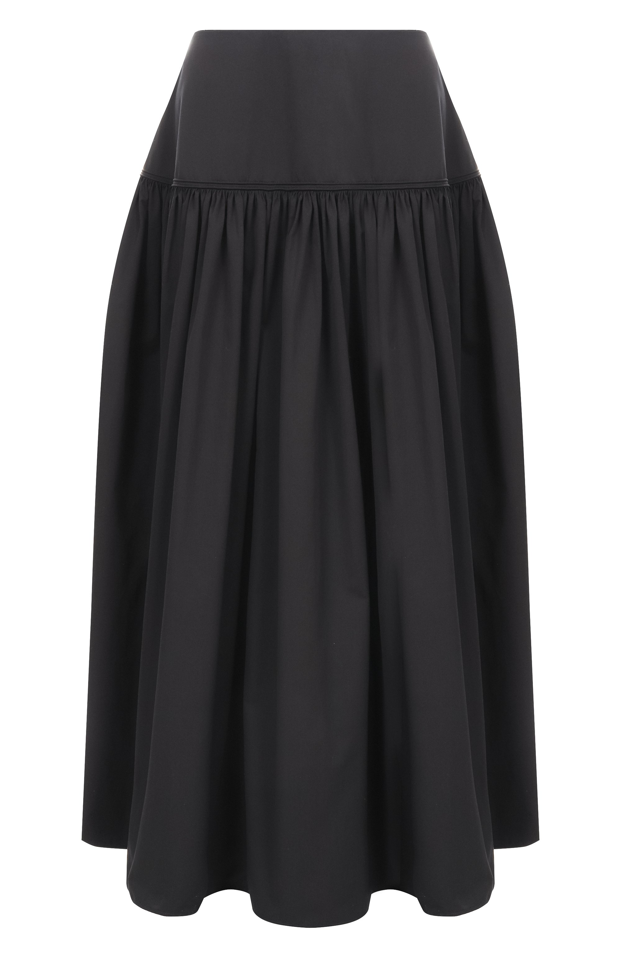 Хлопковая юбка ALAIA, арт. AA9J2336T611B, фото 1