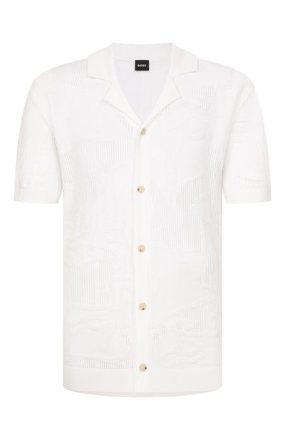 Мужская хлопковая рубашка BOSS, арт. 50560478
