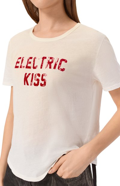 Хлопковая футболка ANN DEMEULEMEESTER, арт. B0013923/FA740, фото 5