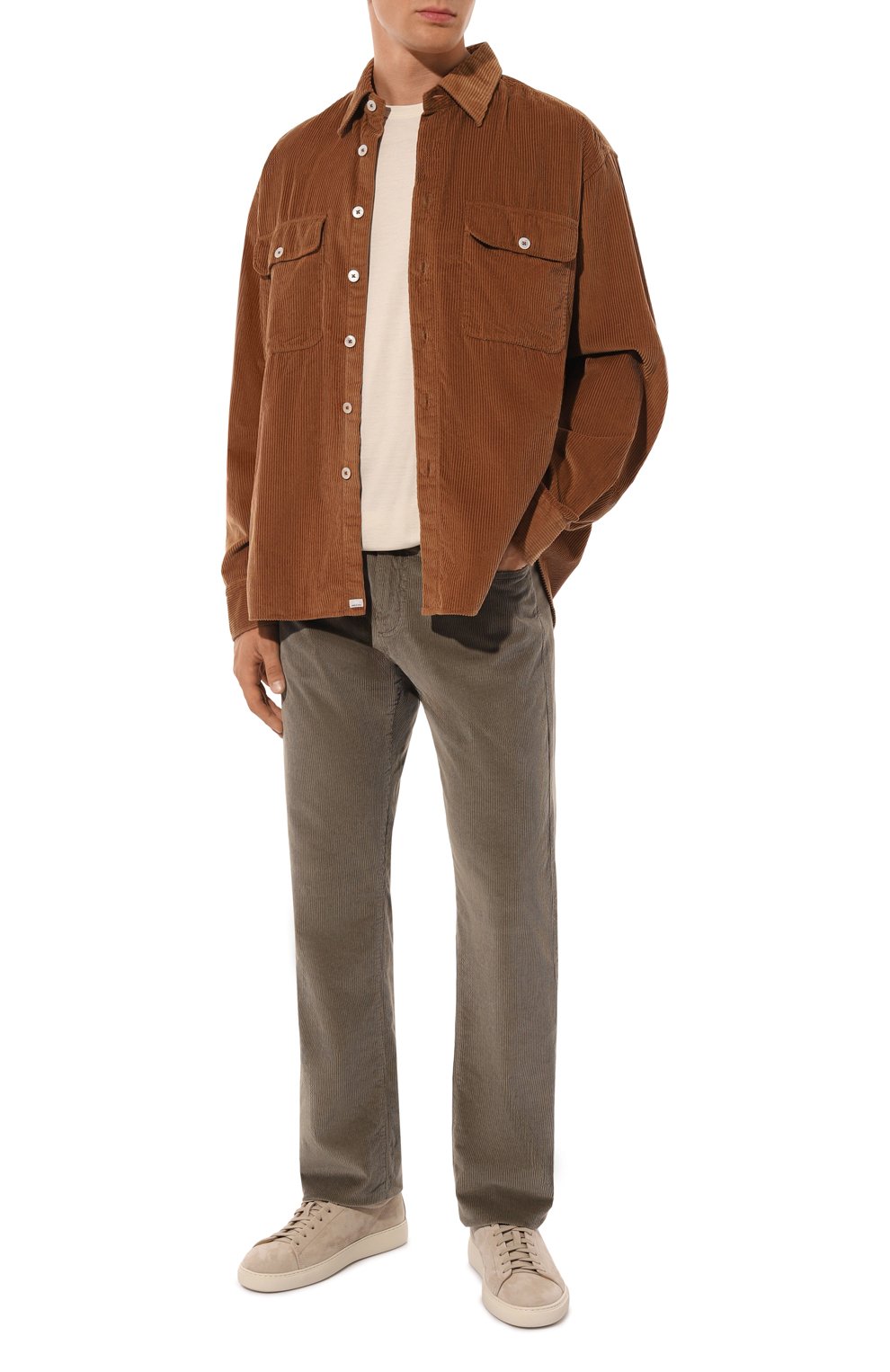 Вельветовые брюки CANALI, арт. 91519/PT01413, фото 2