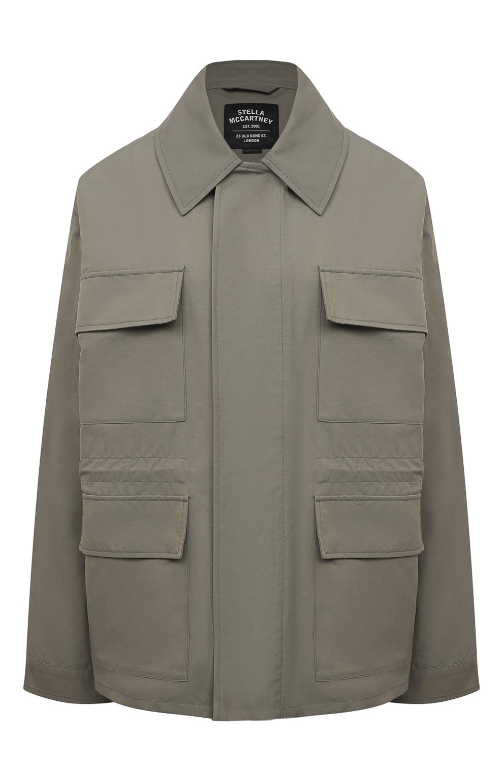 Куртка STELLA MCCARTNEY хаки цвета по цене 139500 руб., арт. 602978/SIA03, фото 1 Куртка STELLA MCCARTNEY, арт. 602978/SIA03, фото 1