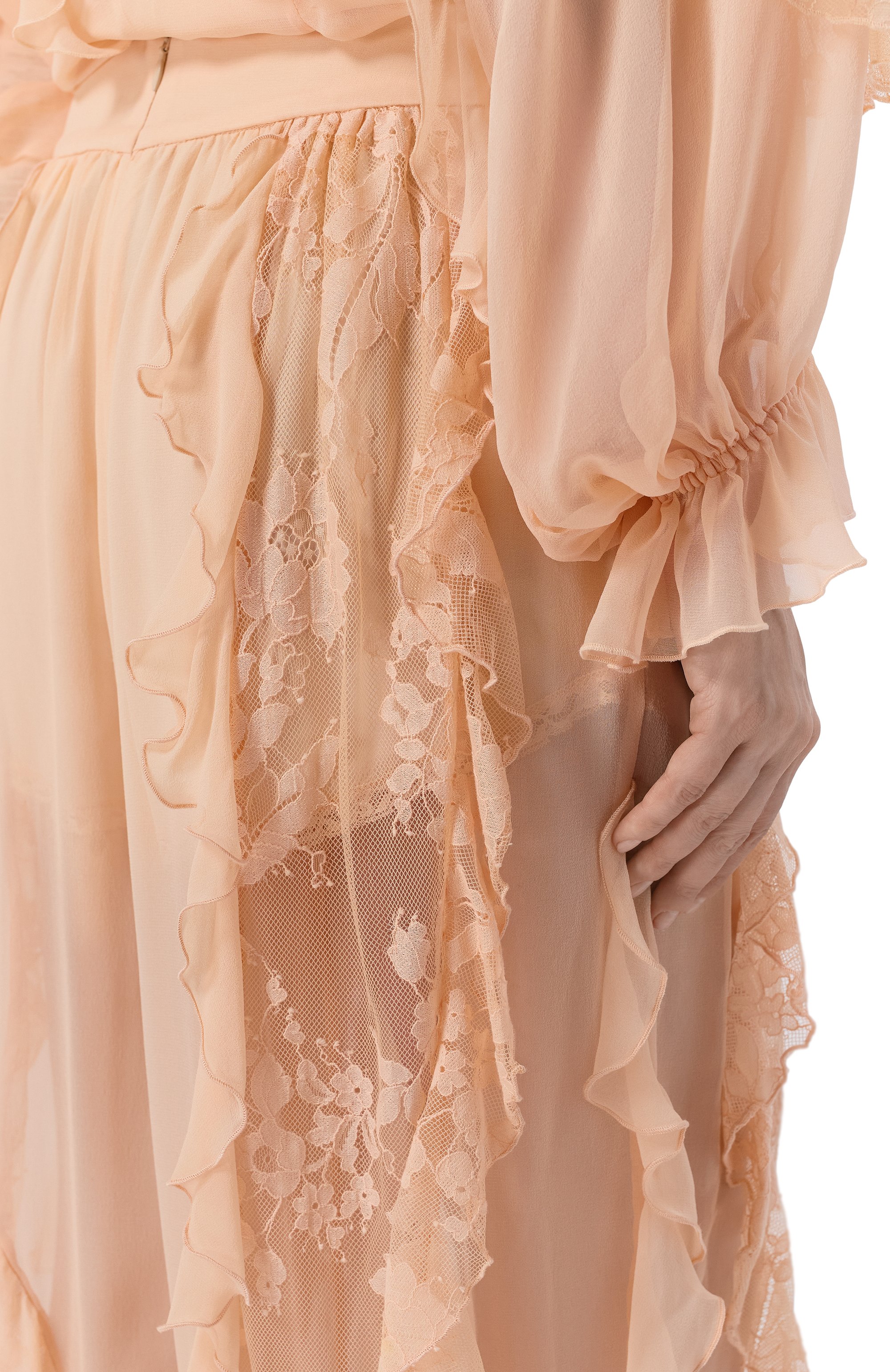 Шелковые джоггеры ZIMMERMANN, арт. 7236PC261, фото 5