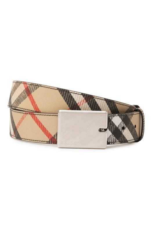 Двусторонний ремень Burberry 8103771 Бежевый 8103771