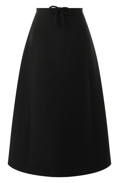 Женская юбка из шерсти и шелка VALENTINO, арт. 5B3RABK11CF