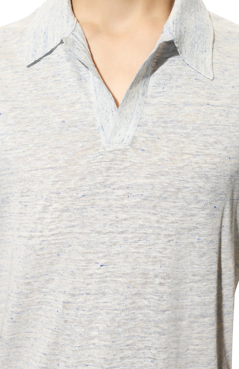 Льняное поло ZEGNA, арт. UZ353/720, фото 5