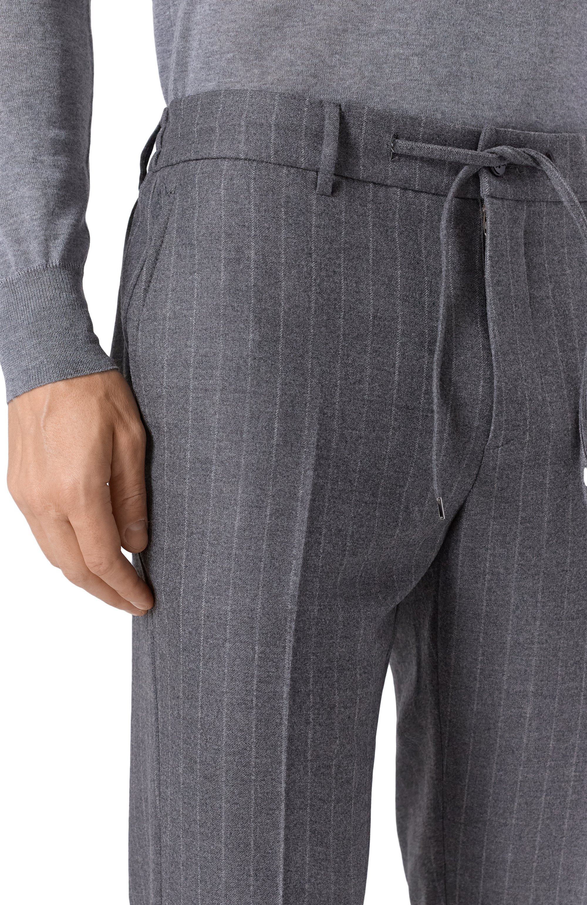 Шерстяные брюки ANDREA CAMPAGNA, арт. SPIAGGIA 20/LP1309X, фото 5