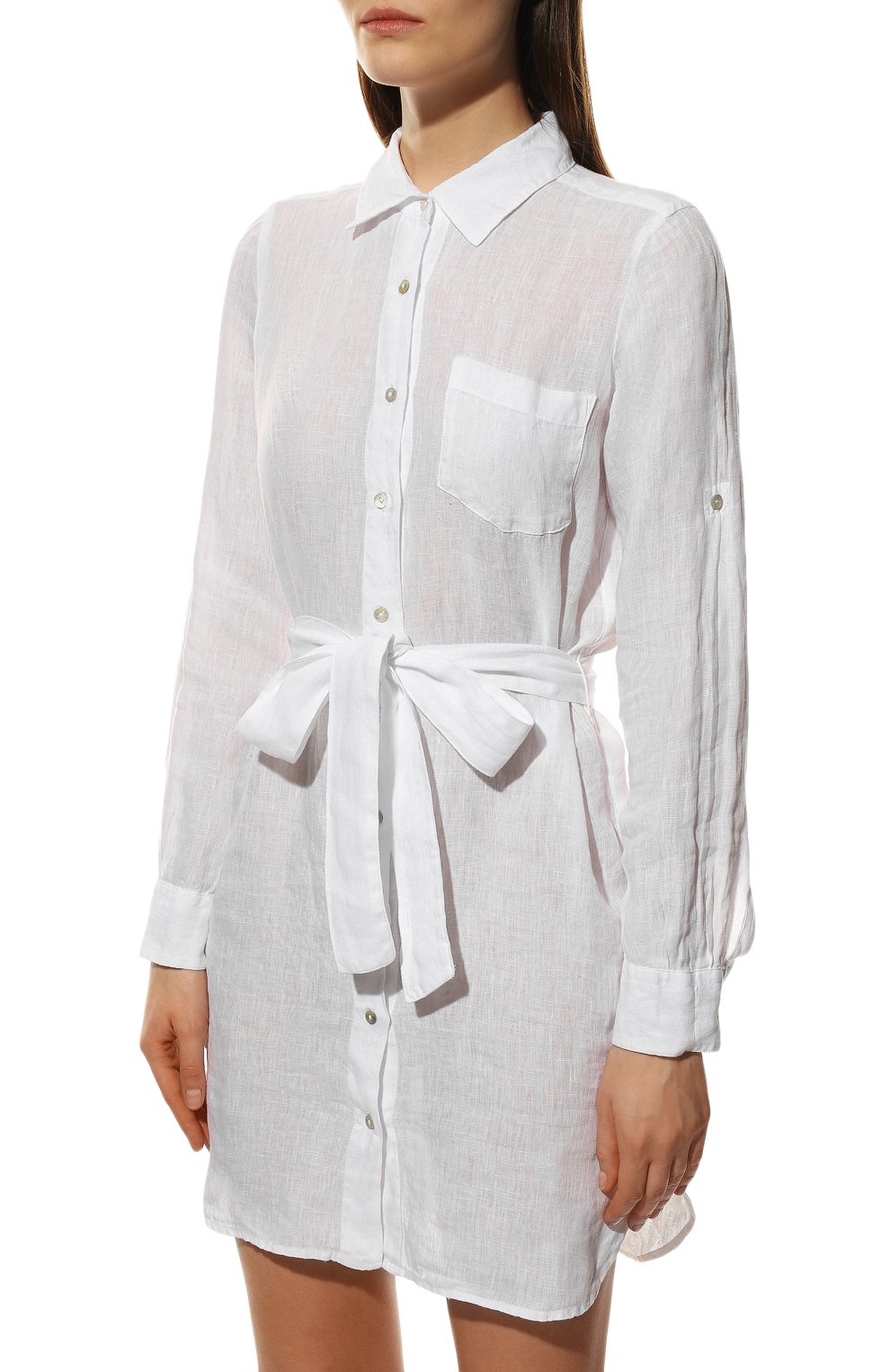 Льняная туника 120% LINO, арт. V0W40GG/0115/000, фото 3