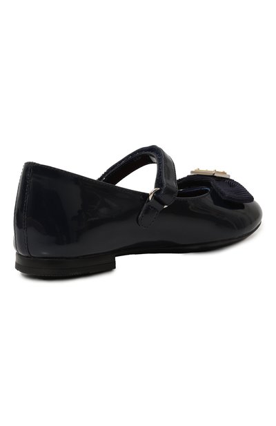 Кожаные балетки DOLCE & GABBANA, арт. D11193/A5291/24-28, фото 3