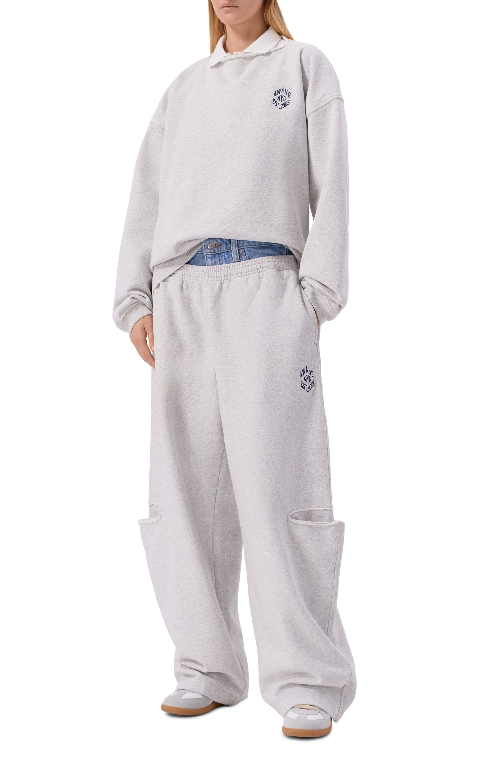 Хлопковый свитшот ALEXANDER WANG, арт. 1CC2261306, фото 2