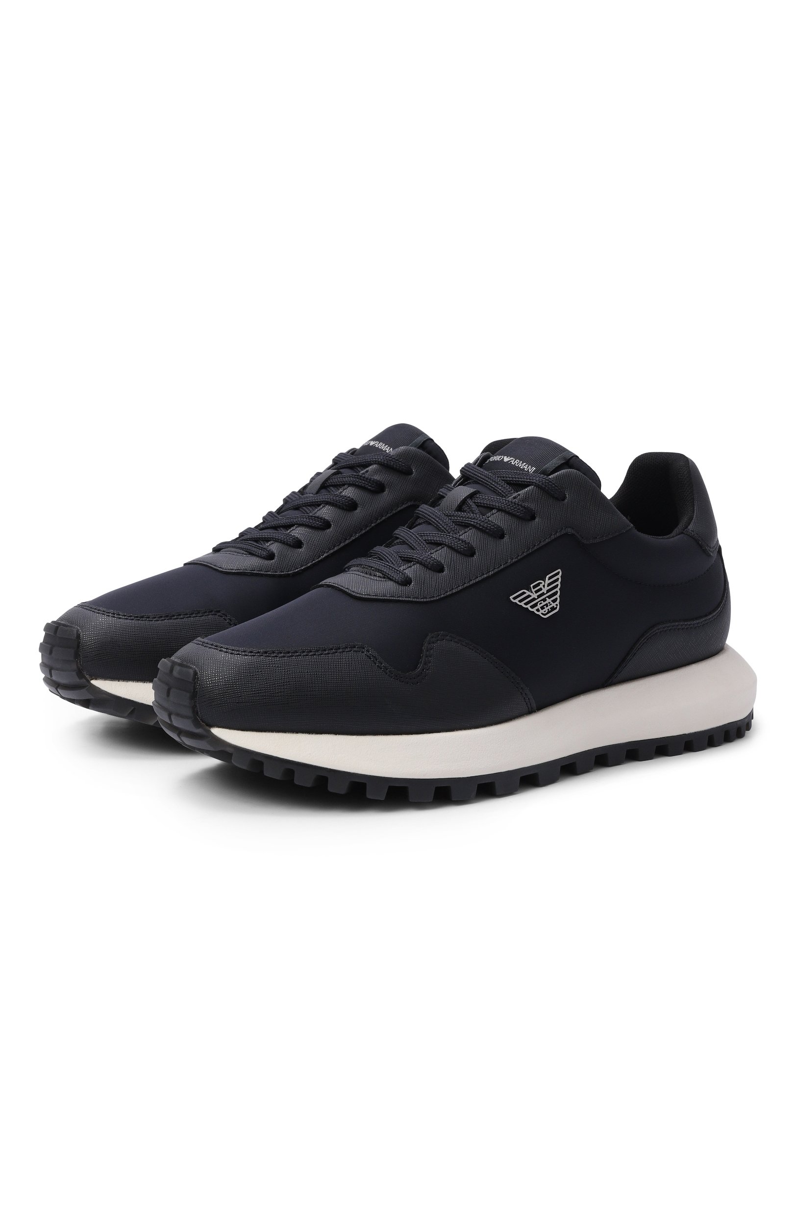 Комбинированные кроссовки EMPORIO ARMANI, арт. EM003738/AF19532, фото 1