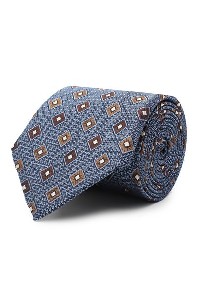 Мужской шелковый галстук CANALI, арт. 18/HJ02860