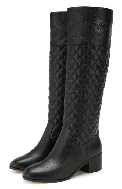 Кожаные сапоги dylyn MICHAEL MICHAEL KORS, арт. 40F9DYMB6L, фото 1