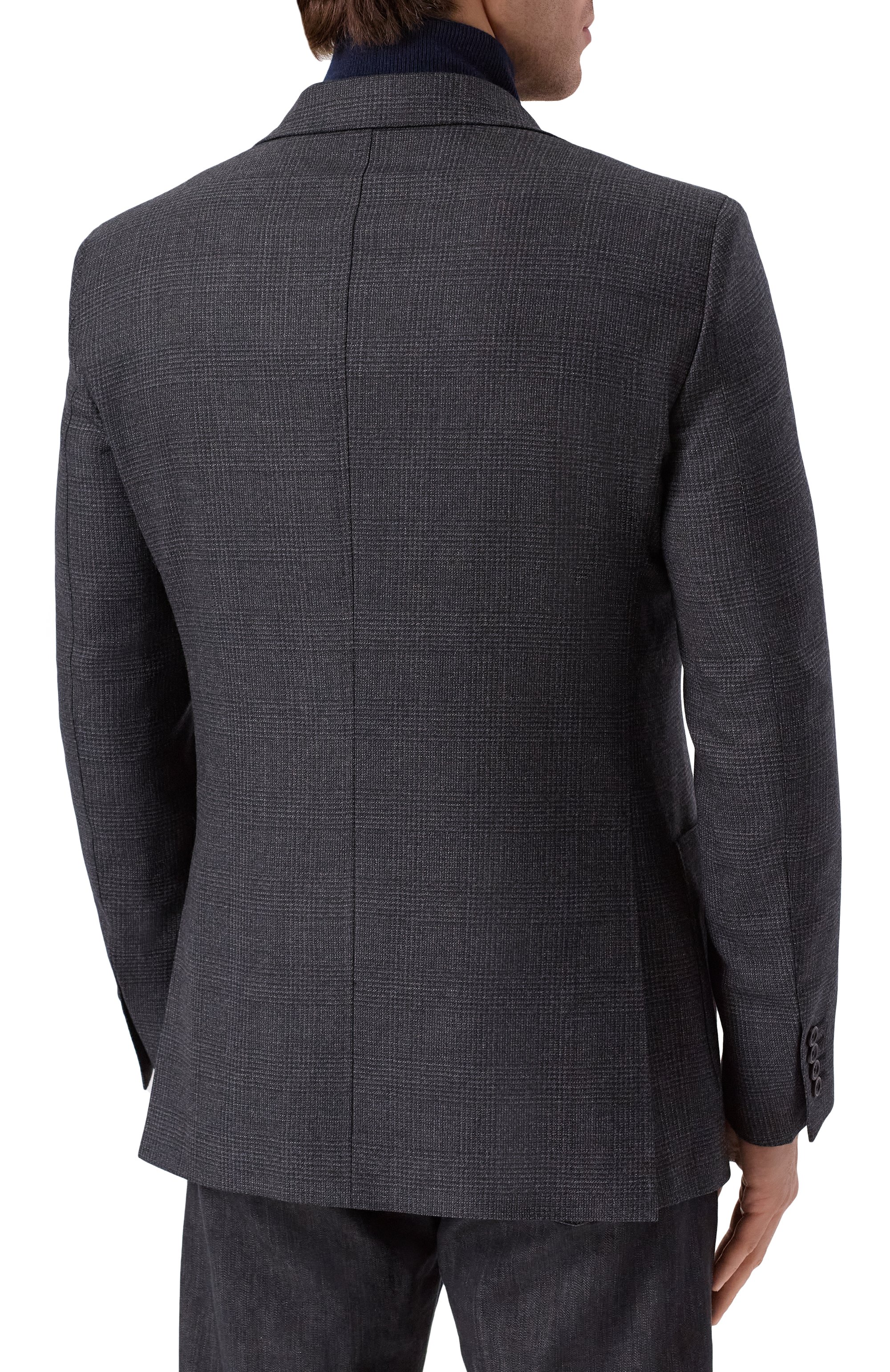 Шерстяной пиджак ZILLI темно-серого цвета по цене 294000 руб., арт. P2T00AM020051089Q, фото 5 Шерстяной пиджак ZILLI, арт. P2T00AM020051089Q, фото 5