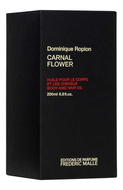 Масло для волос и тела carnal flower (200ml) FREDERIC MALLE, арт. 3700135015111, фото 3