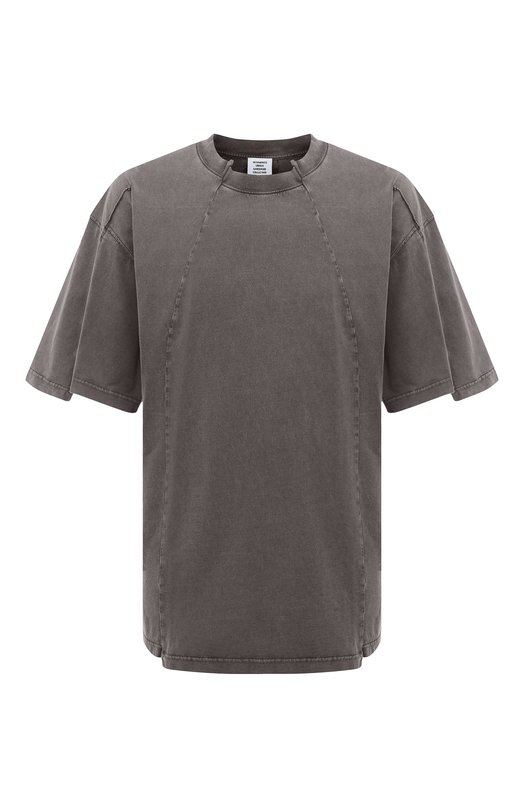 

Хлопковая футболка VETEMENTS, Серый