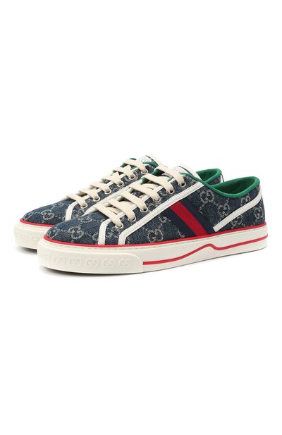 Текстильные кеды tennis 1977 GUCCI, арт. 606110/2KQ10, фото 1