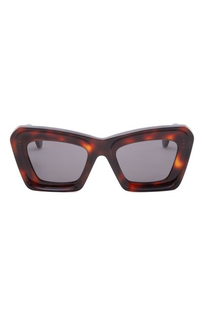 Солнцезащитные очки LOEWE темно-серого цвета по цене 57000 руб., арт. LW40145I 52A, фото 3 Солнцезащитные очки LOEWE, арт. LW40145I 52A, фото 3