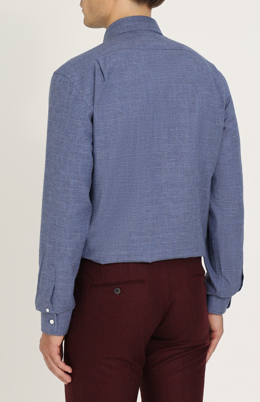 Хлопковая рубашка с принтом RALPH LAUREN, арт. 790659544, фото 4