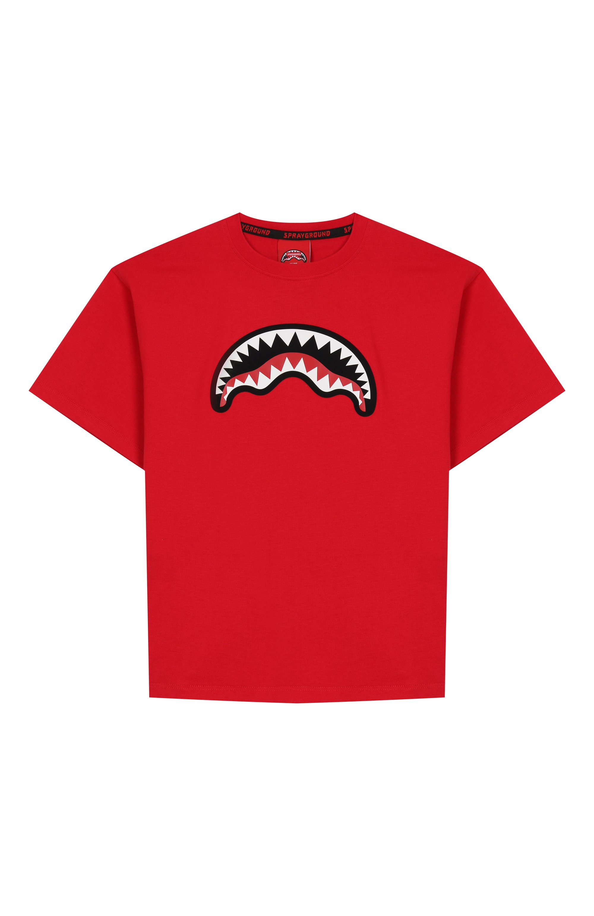 Хлопковая футболка SPRAYGROUND, арт. SPY1290RED, фото 1