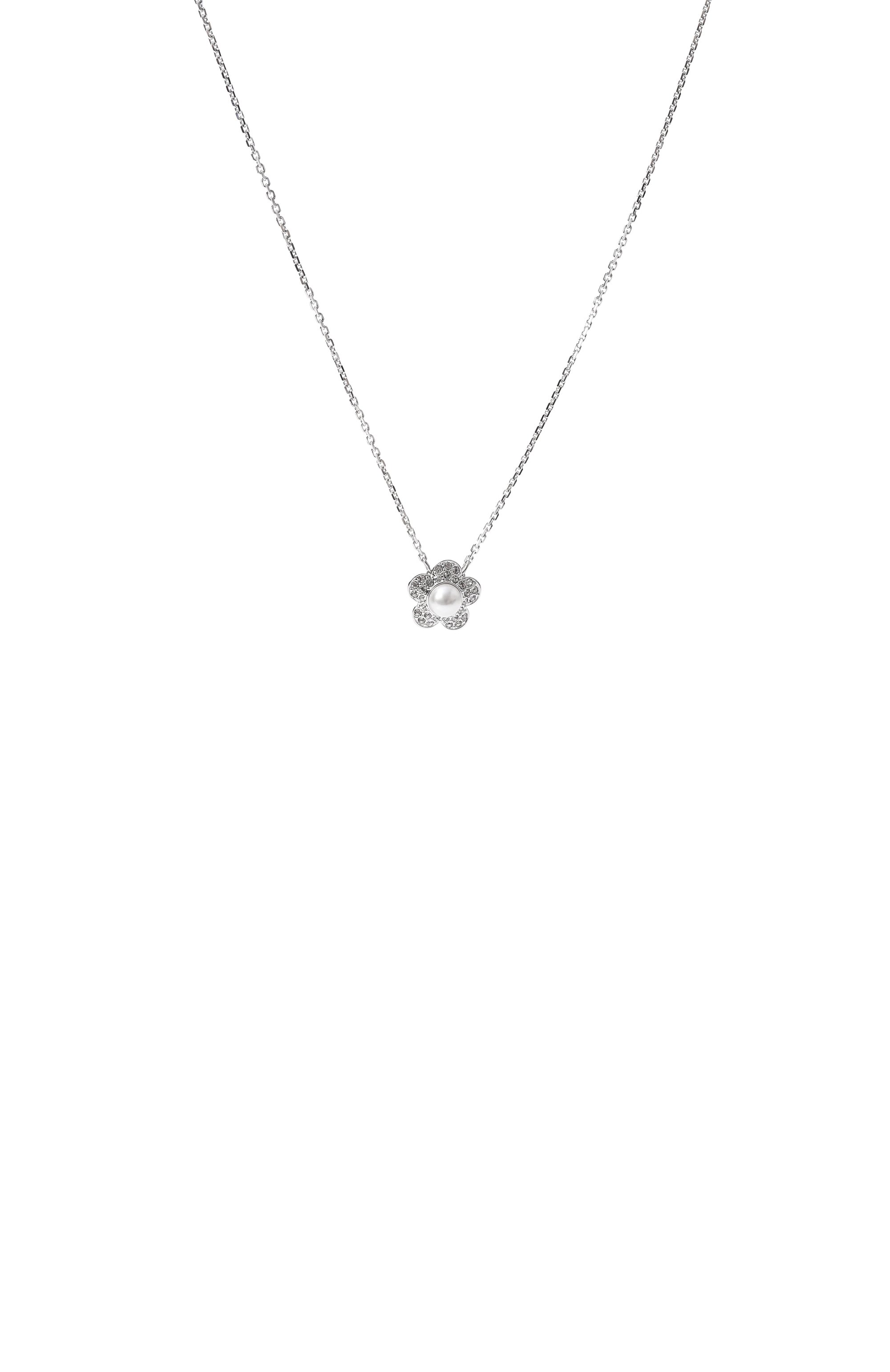 Колье ariana grande x swarovsky SWAROVSKI серебряного цвета по цене 19850 руб., арт. 5755817, фото 3 Колье ariana grande x swarovsky SWAROVSKI, арт. 5755817, фото 3