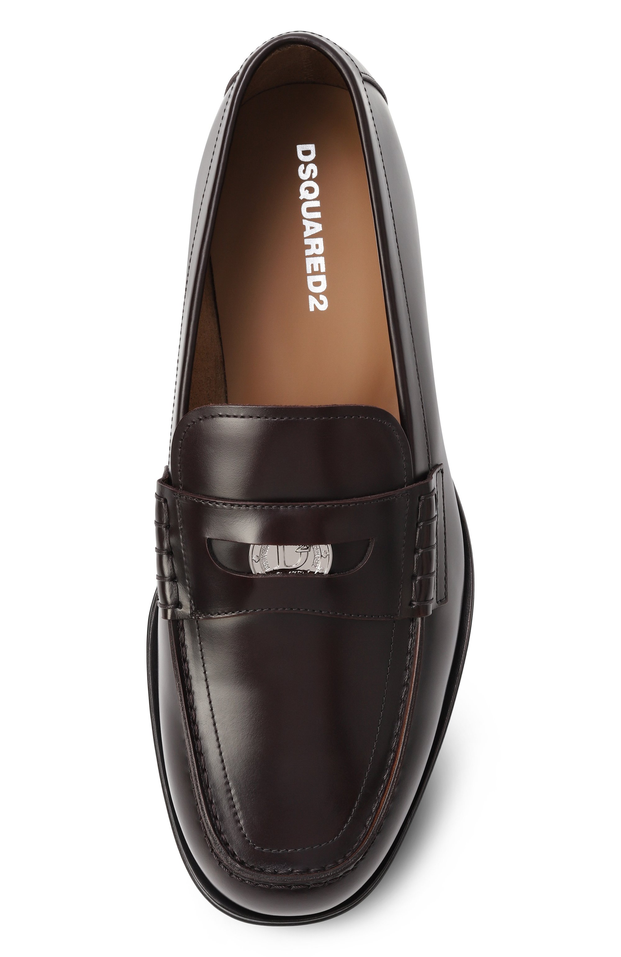 Кожаные пенни-лоферы neoclassic DSQUARED2, арт. L0M0044/24908454, фото 6