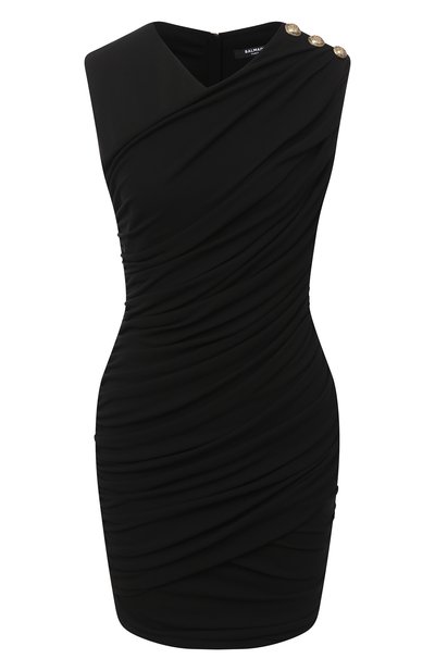 Женское платье из вискозы BALMAIN, арт. UF06118/J017