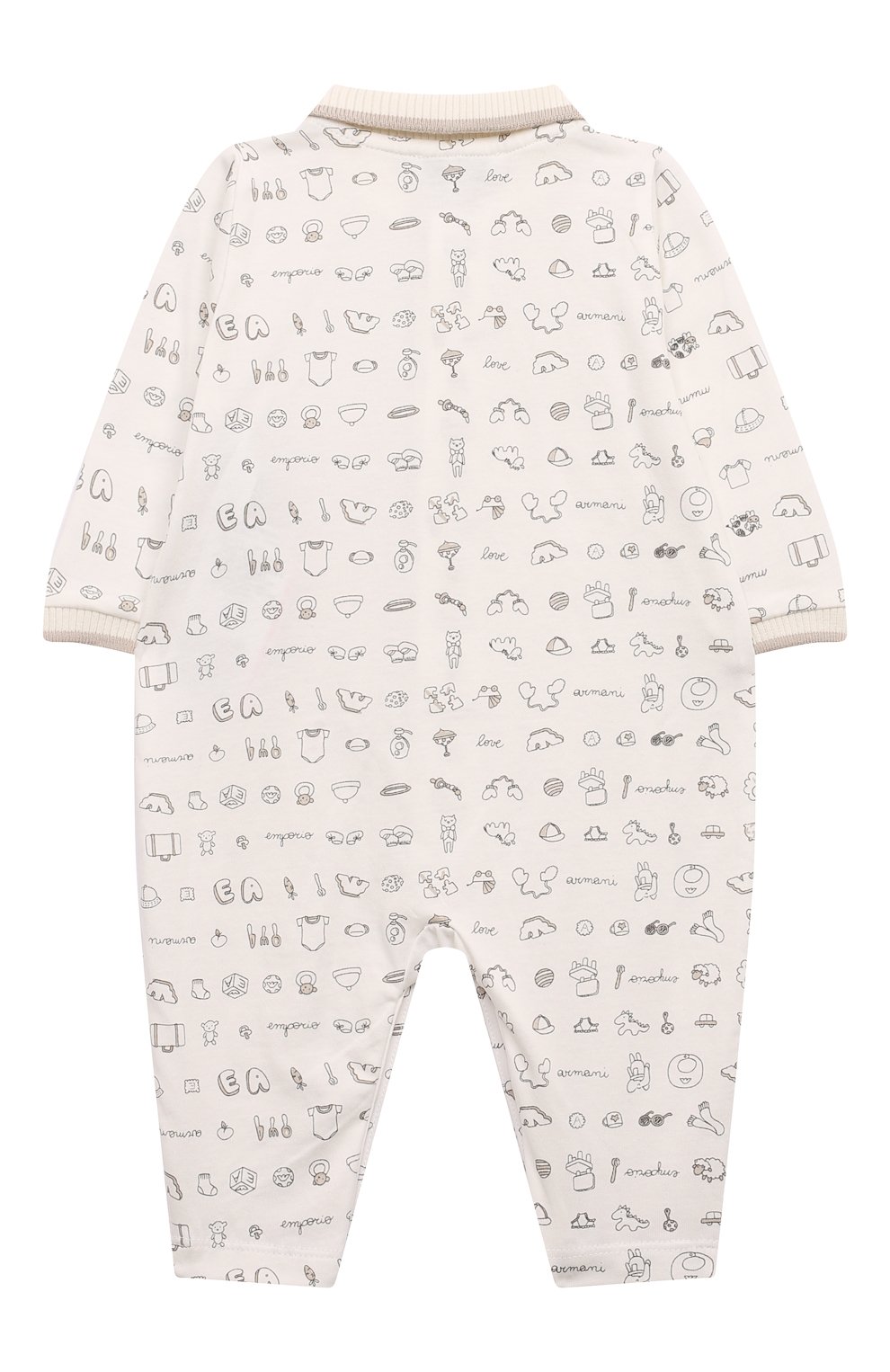 Хлопковый комбинезон EMPORIO ARMANI, арт. 6DND09/NJ0ZZ, фото 2