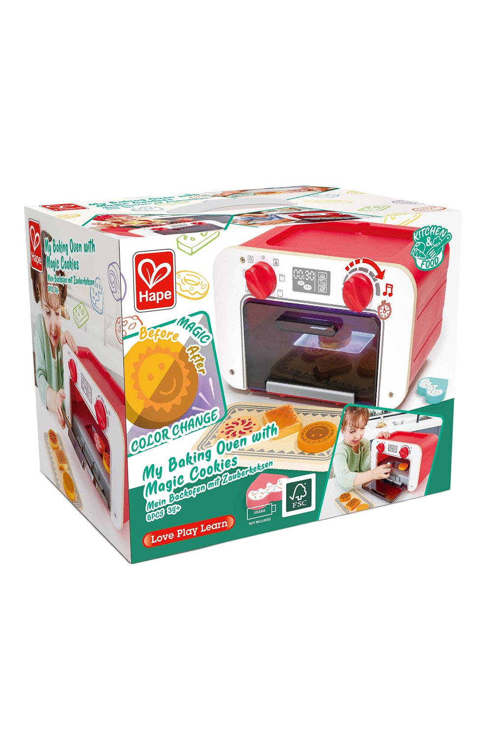 Игрушка кухня 3 в 1 HAPE, арт. E3183_HP, фото 6