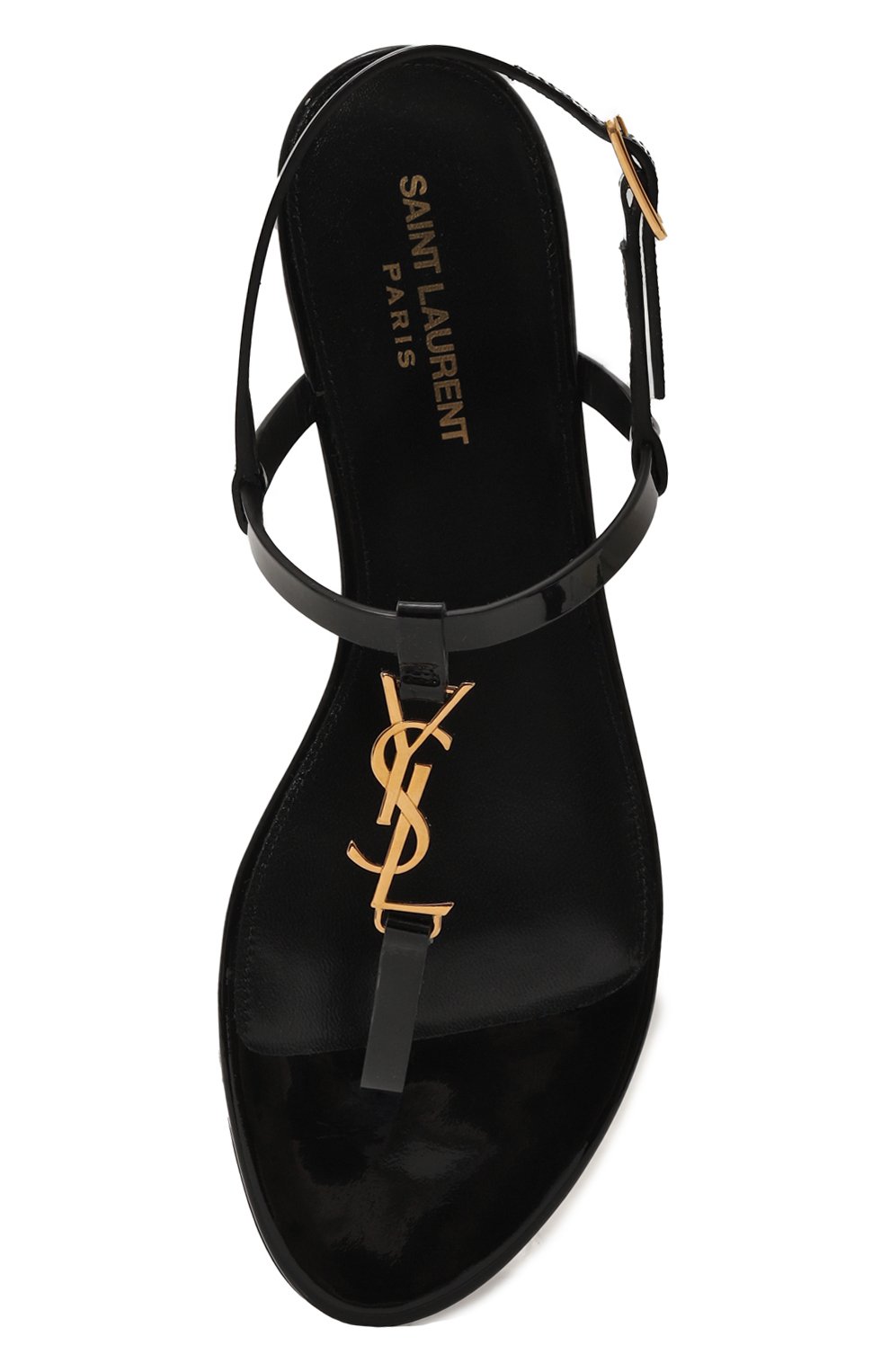 Кожаные сандалии cassandra SAINT LAURENT, арт. 659817/B8IKK, фото 6