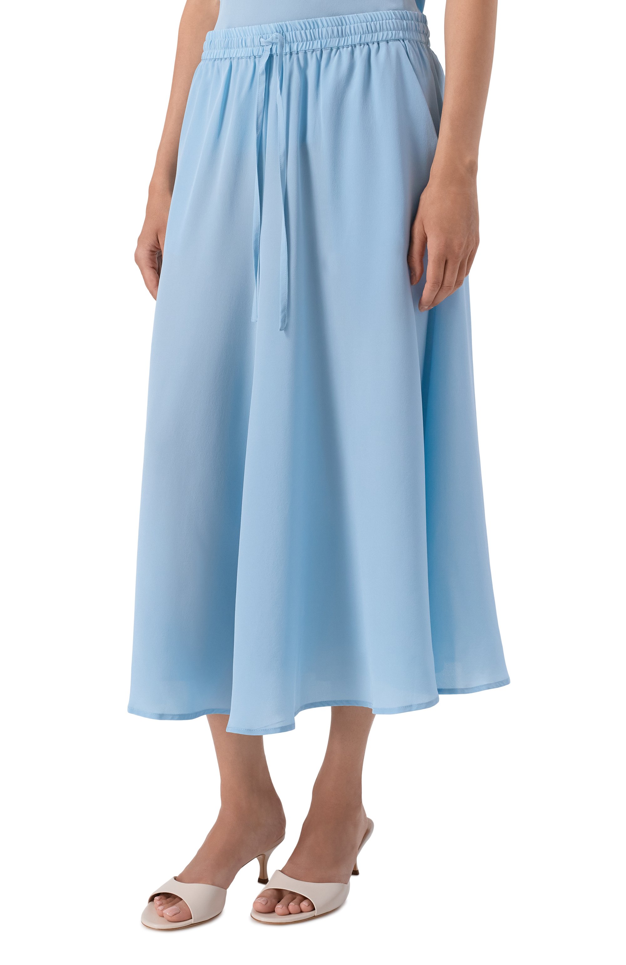 Шелковая юбка P.A.R.O.S.H., арт. D620657/SWEET26, фото 3