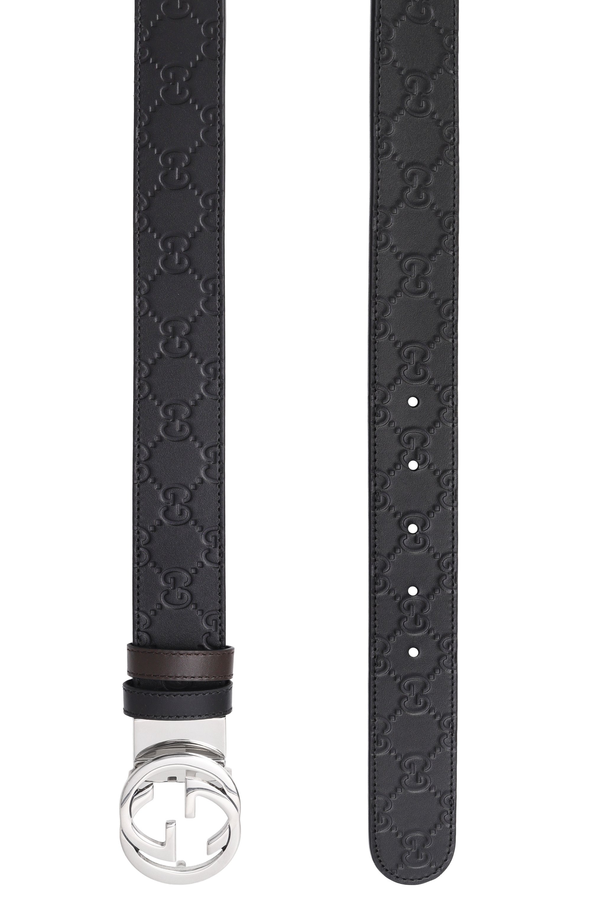 Двусторонний ремень GUCCI, арт. 473030/CWCWN, фото 3