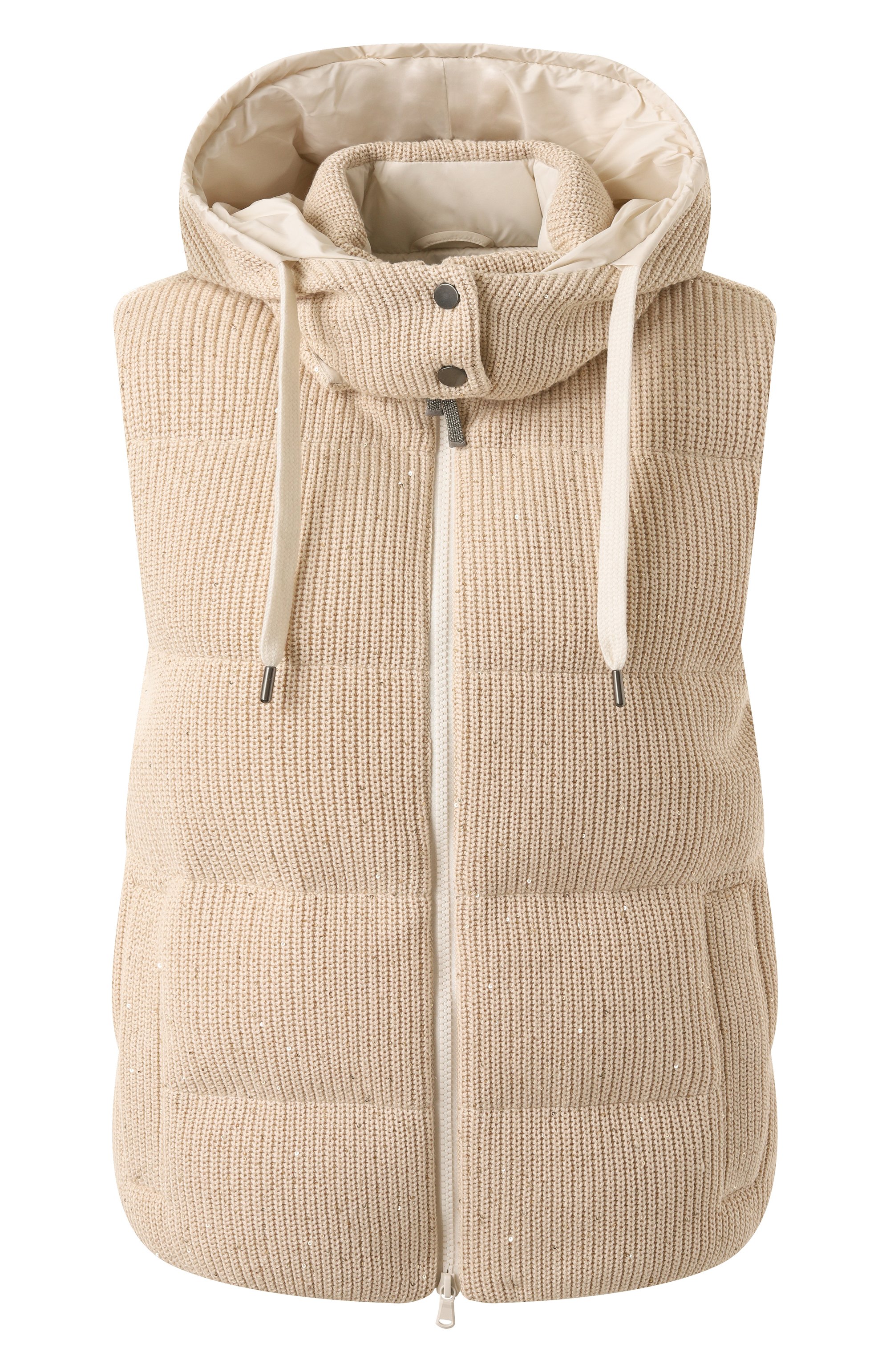 Пуховый жилет BRUNELLO CUCINELLI, арт. M0DVT2142, фото 1