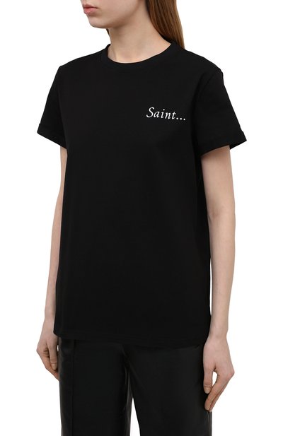 Хлопковая футболка SEVEN LAB, арт. T20-S black, фото 3
