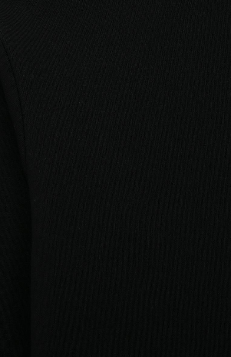 Детского комплект из свитшота с брюками STELLA MCCARTNEY черного цвета, арт. TT3P90 | Фото 6 (Материал внешний: Хлопок; Рукава: Длинные; Мальчики Кросс-КТ: Костюмы-спорт; Автоматизация ТО: Проставлено; Автоматизация �состава: Проставлено)