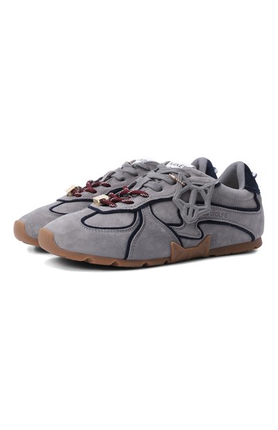 Женские замшевые кроссовки adored NAKED WOLFE, арт. AD0RED/SUEDE