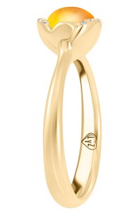 Кольцо LUCKY ZNAKY, арт. MERLYZ-MX01-BTCIT-Y-6 MM, фото 3