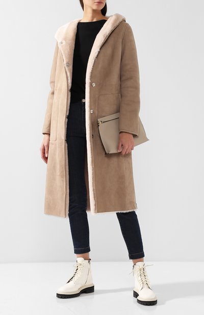 Дубленка из овины с капюшоном WINDSOR, арт. 52 DL819 10004222, фото 2