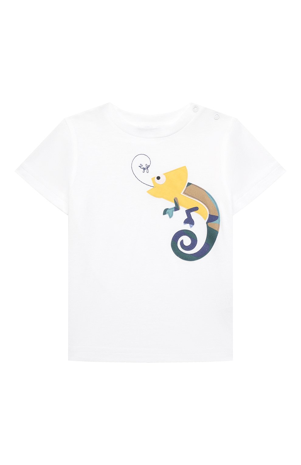 Хлопковая футболка IL GUFO, арт. P22TS366M0014/3M-9M, фото 1