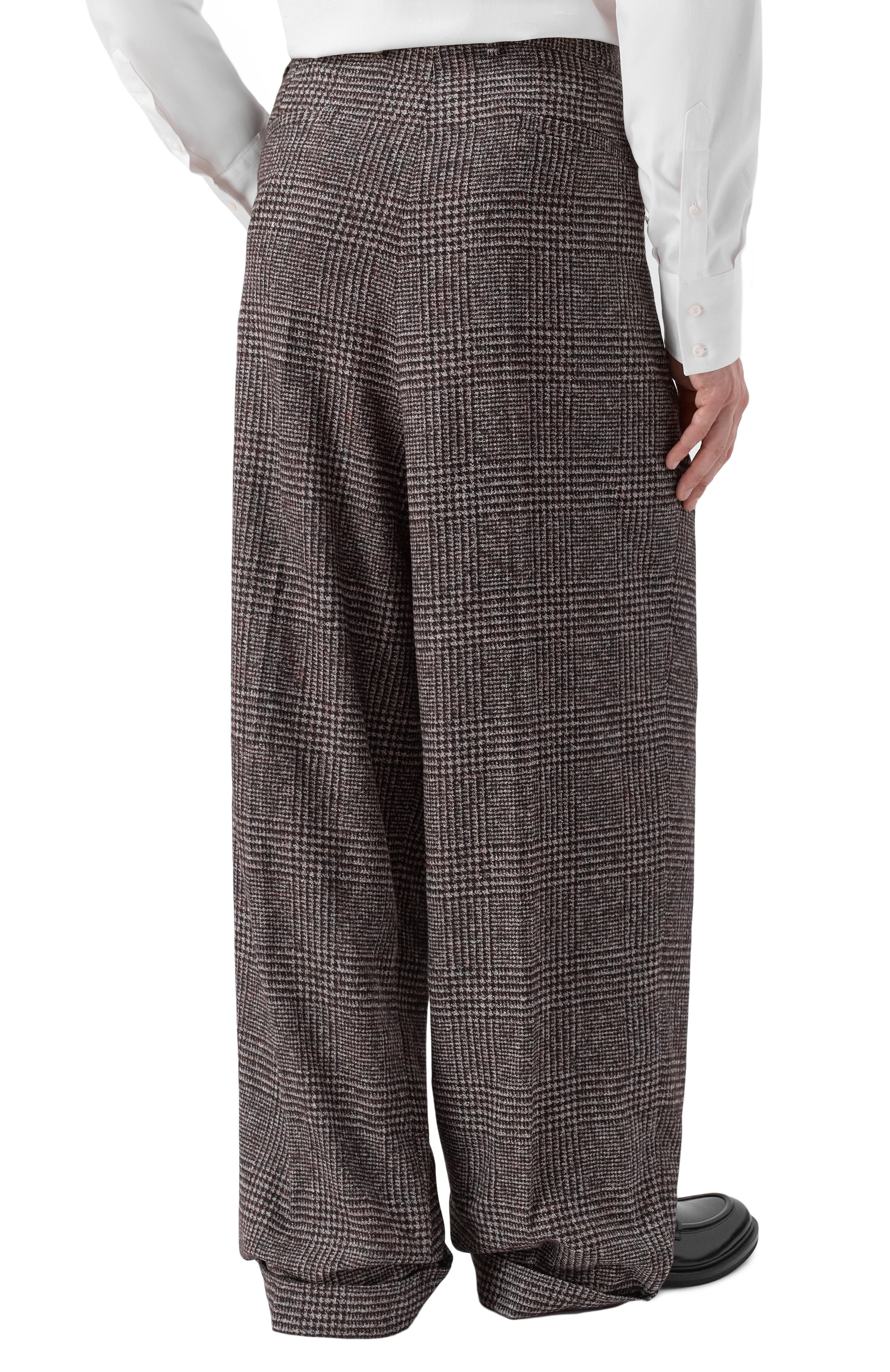 Брюки из шерсти и хлопка DOLCE & GABBANA, арт. GP160T/FQMKD, фото 4