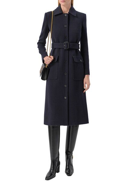 Кожаные сапоги julia 70 SAINT LAURENT, арт. 818207/AAEHR, фото 3