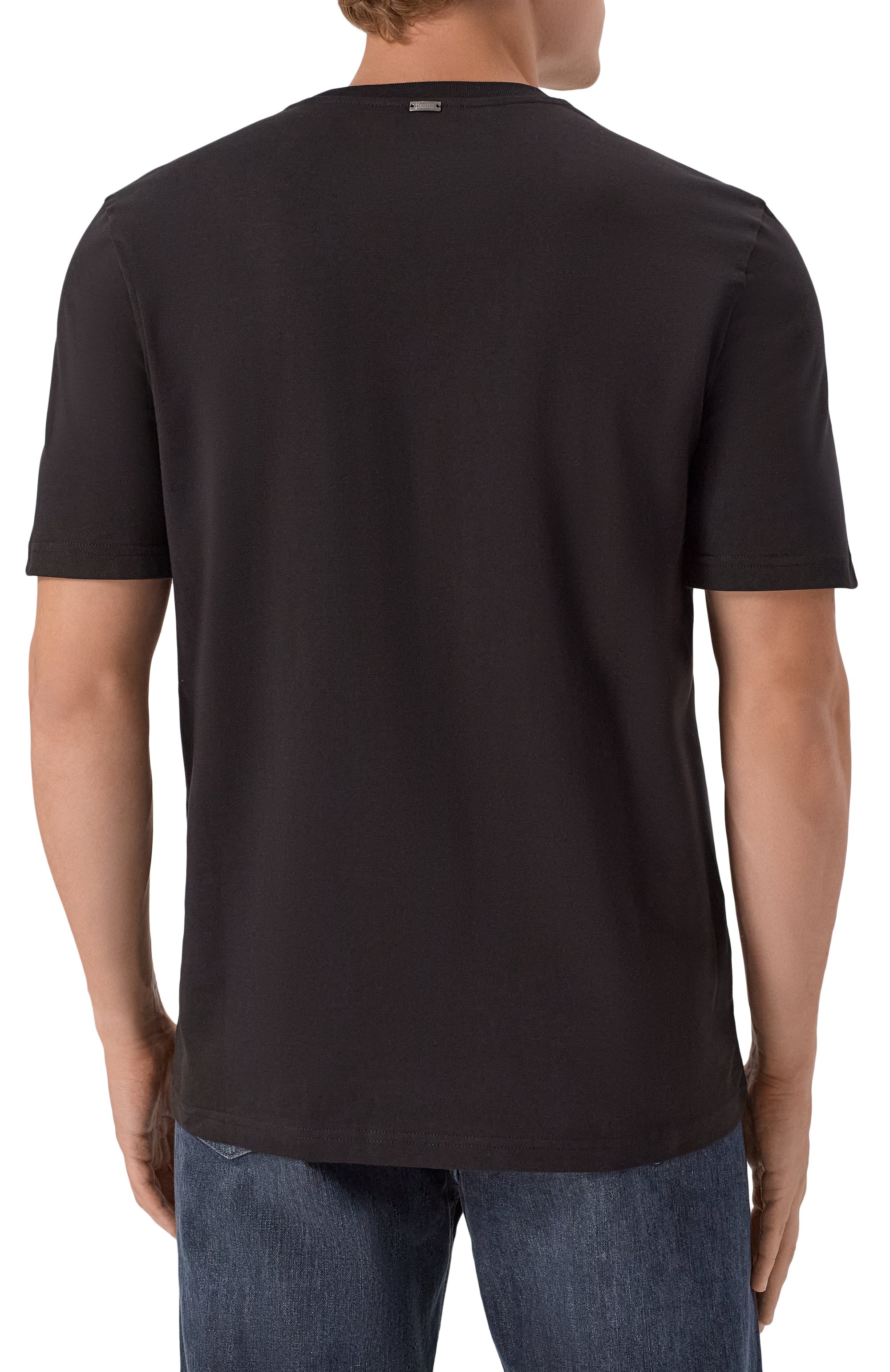 Хлопковая футболка HERNO, арт. JG000245U/52000, фото 4