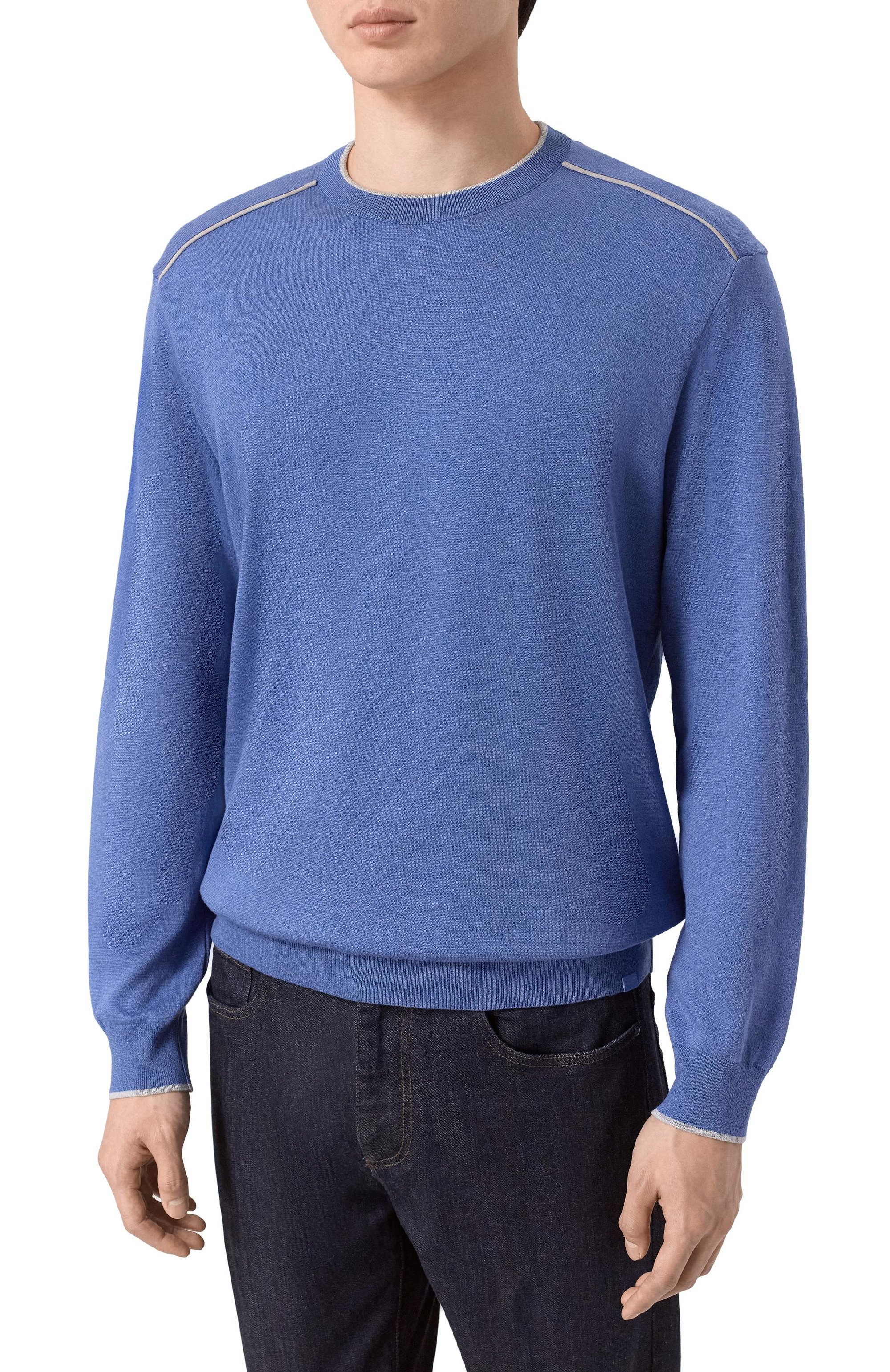 Джемпер из шелка и хлопка PAUL&SHARK, арт. 26411520_001, фото 3